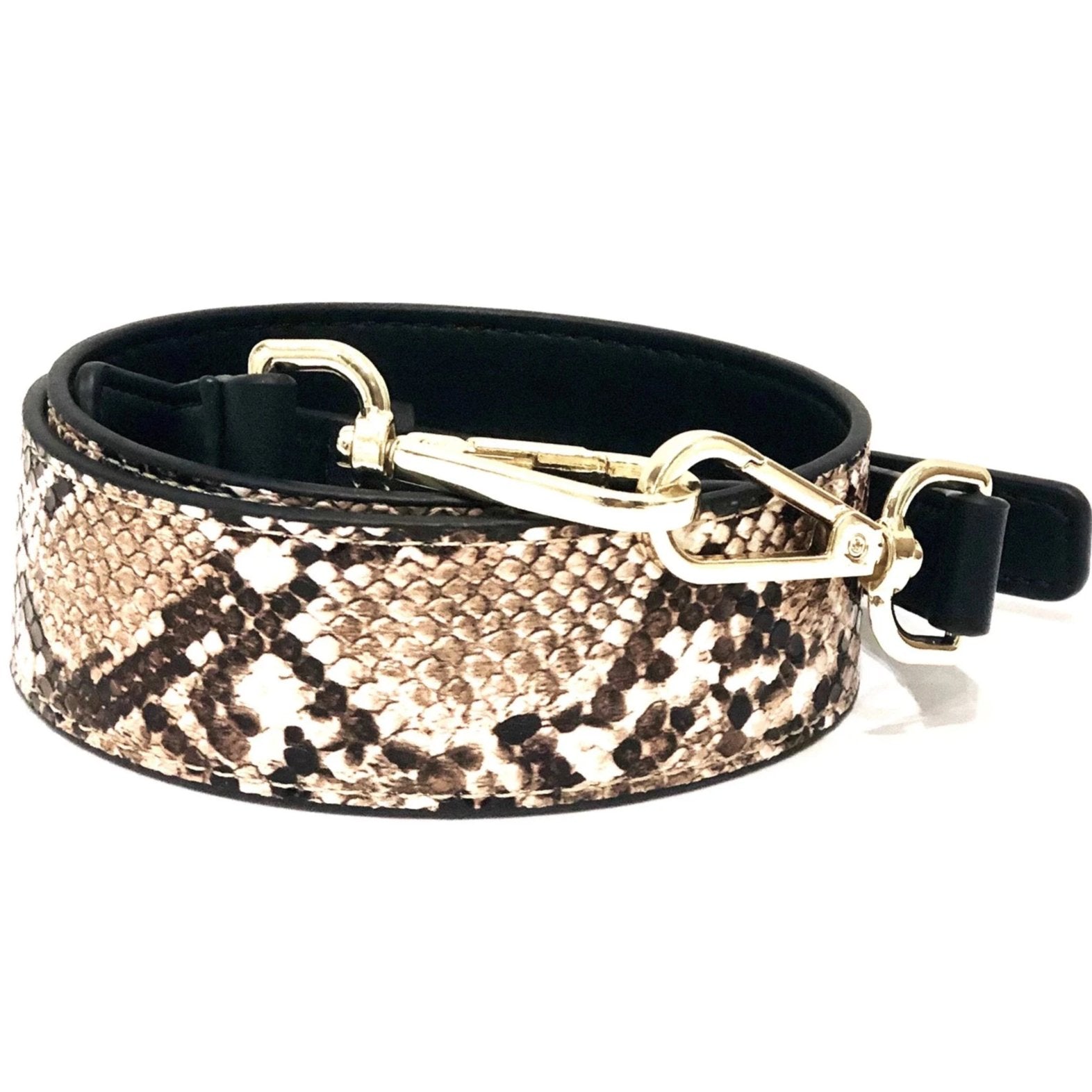  Maison De Coco Snake Skin Python Leather Bag Strap (Strap Only) Purse  Strap, Replacement Shoulder Strap, Removable Strap (Yellow/Yellow Python) :  Clothing, Shoes & Jewelry