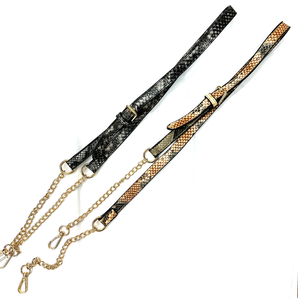 snake chain strap
