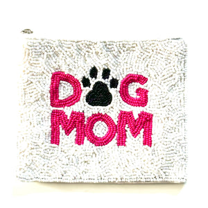 dog mom pouch - be clear handbags