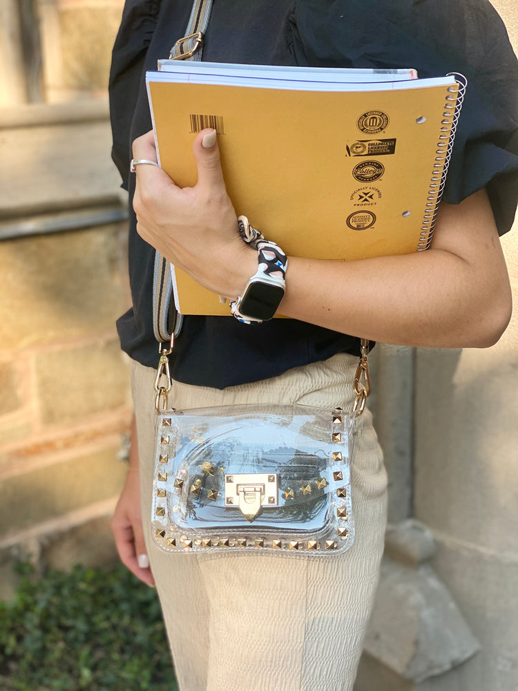
                
                    Load image into Gallery viewer, hello love wrap - be clear handbags
                
            