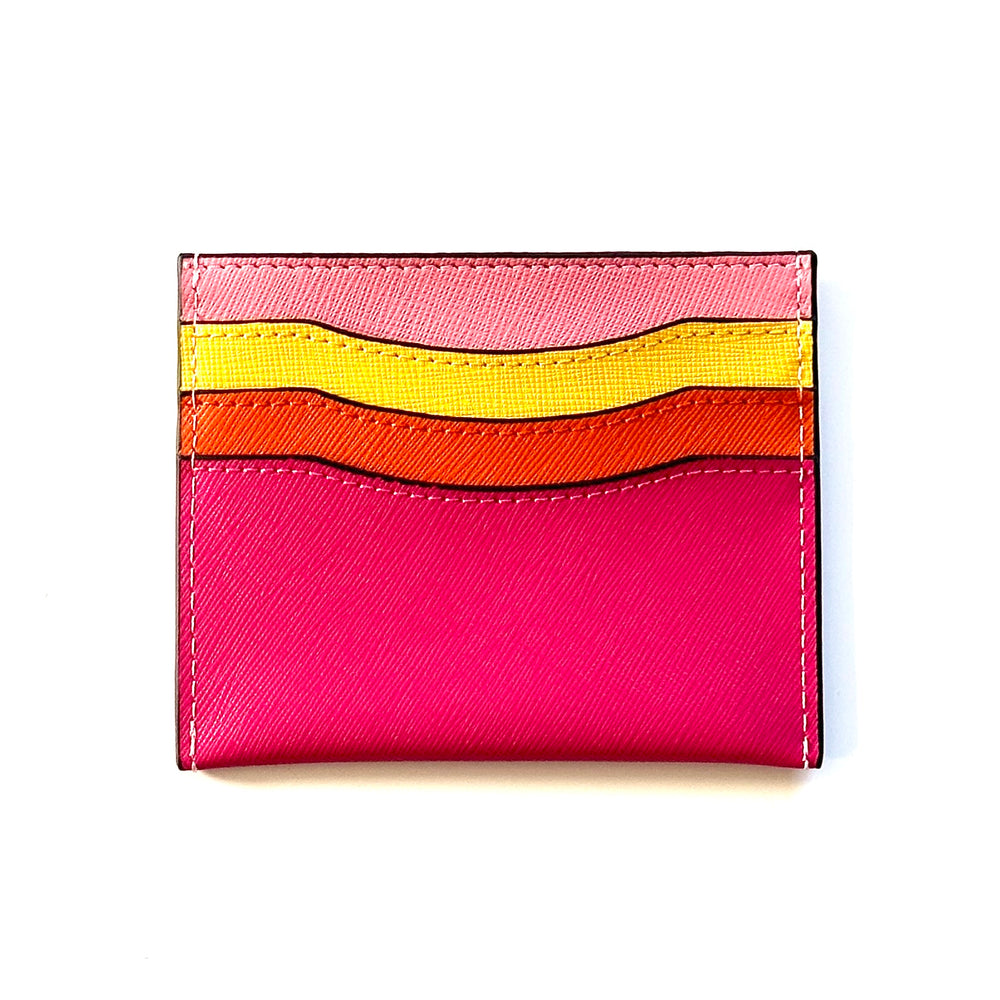 rainbow credit card holder - be clear handbags