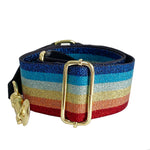 rainbow shimmer strap